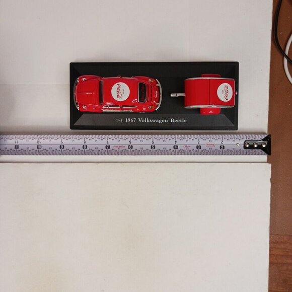 MotorCity Classics 1967 Volkswagon Beetle With Trailer Coca-Cola 1:43 - Picture 11 of 14